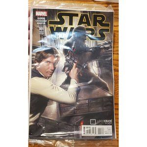 NEW Sealed Star Wars 001 Marvel Comic LootCrate Aaron Cassaday Martin Variant